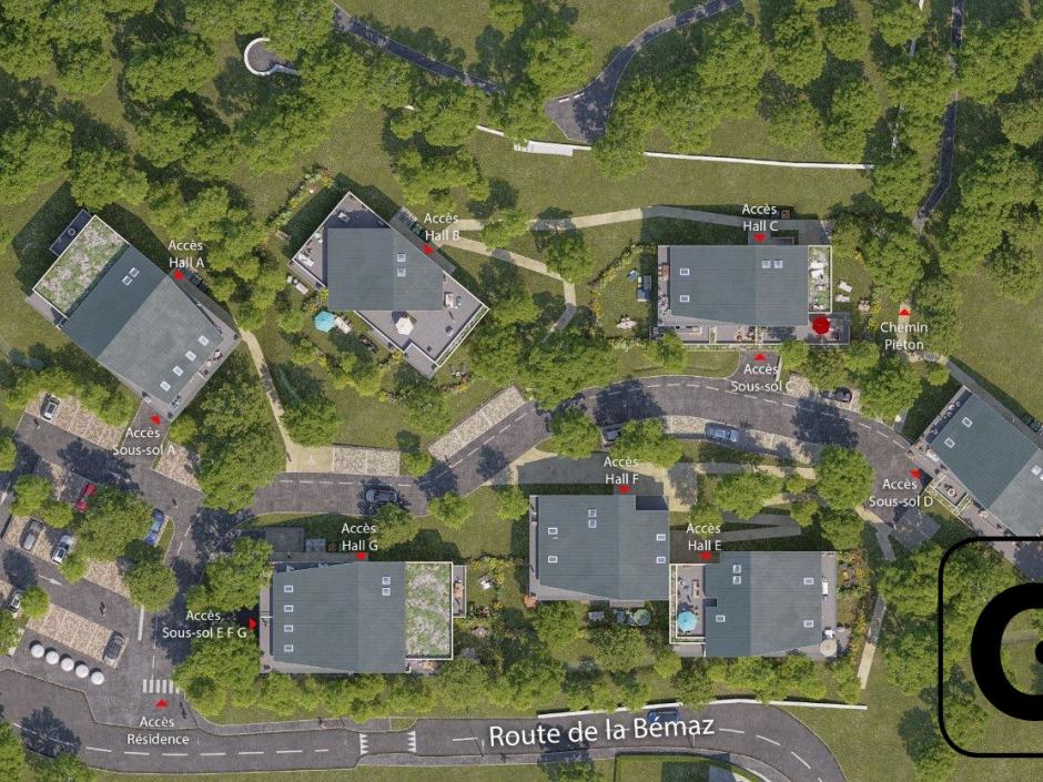 Appartement saint-alban-leysse ddlc d202-gineuf