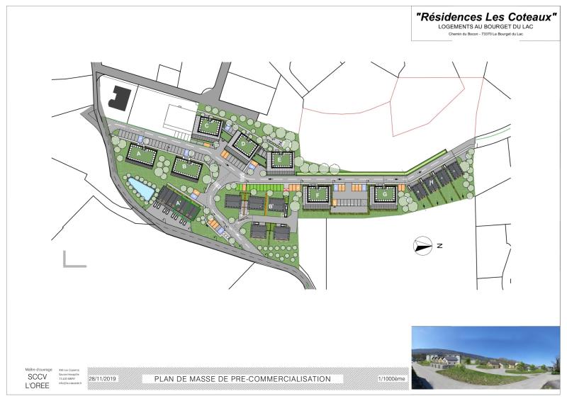 Plan de masse   les coteaux